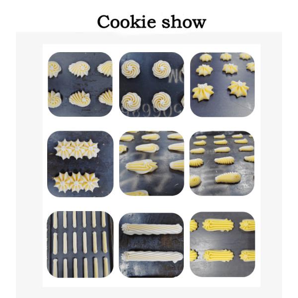 Type 400 Automatic Industrial Cookie Machine Maker 220V PLC Controlled