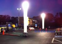 Torre de luz inflável portátil alimentada por bateria 3M 575W para iluminação noturna