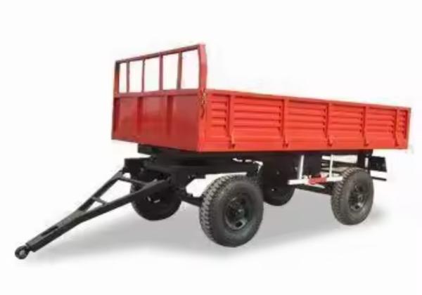 Reboque de tractor agrícola de alta qualidade Reboque de duas rodas de três pontos Reboque de tractor agrícola Reboque hidráulico de inclinação