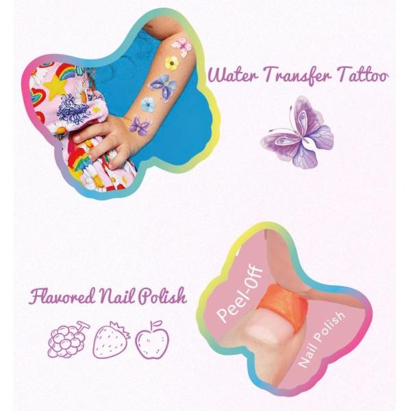 Cute Creative Nail Art Gift Set Design Your Own Nail Art Butterfly Themed