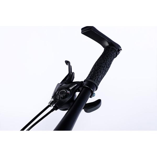 Горный велосипед из углеродистой стали Mtb с вилкой и 40 мм трехстенной ремнем