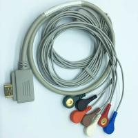 Cabo instantâneo dos fios de ligação AHA do conector 7 GE Holter ECG