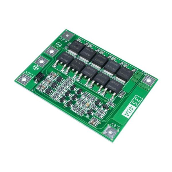 3S 40A 11.1V 12.6V 18650 Lithium Battery Charging Module PCB BMS