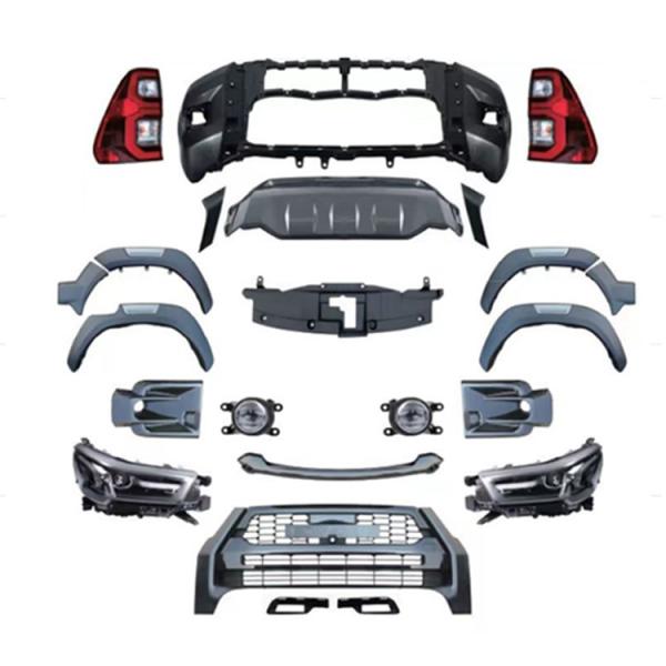 Non-Destructive 16 HILUX ROCCO GR Type to 2020 Series HILUX Bodykit for 2018- Toyota