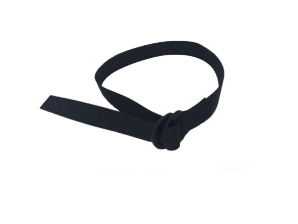 Black Stainless Steel Dive Knife , Deep Sea Diving Knife With Leg Strap