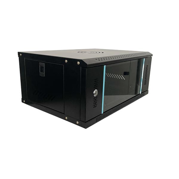 6U Wall Mounted Rack for Data Center and Network Switch Cabinet in Standard Enclosure