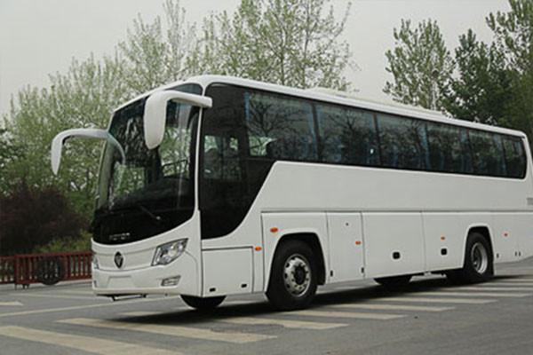 Foton Logo Used Bus Coach CN IV Motor 10990x2500x3420mm With 53 Seats