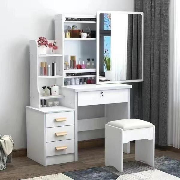 Mirror Bedroom Dressing Table Hotel Makeup Vanity Table