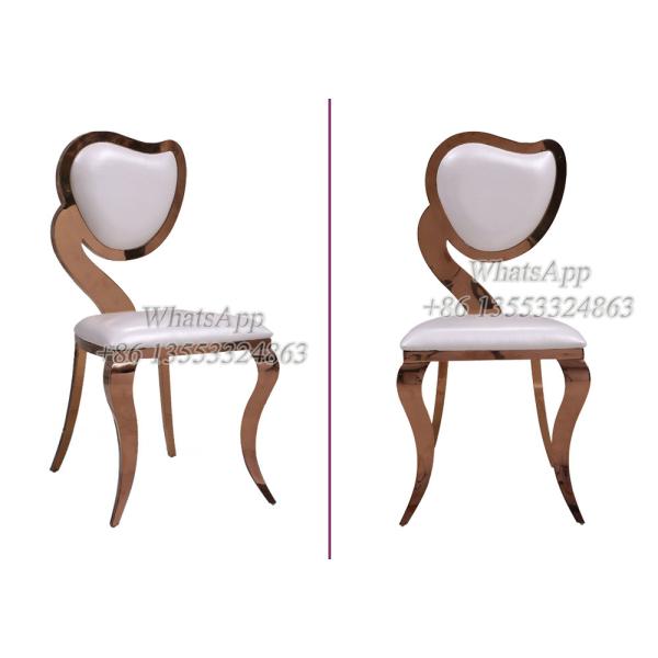 Modern Metal Event Chair With Rose Gold Color For Wedding Party (YS-57)