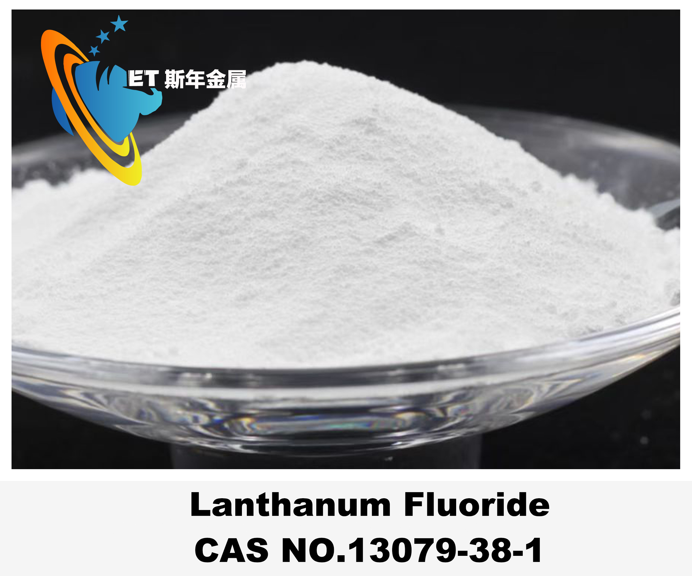 LaF3 Lanthanum Fluoride 99.9-99.999% Purity White Water Solubility