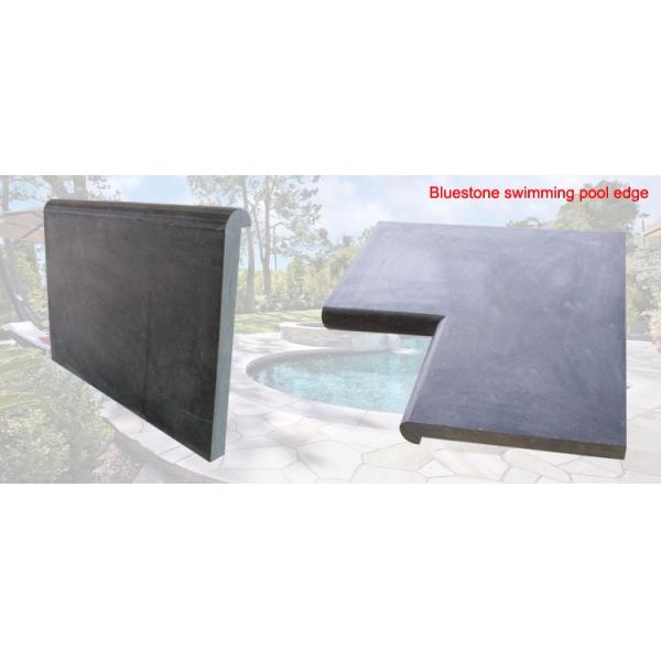 Плитки и плита известняка прочных Уньполишед покрышечных камней бассейна голубые