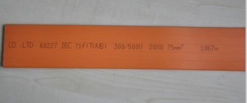 20 Core Flat Elevator Cable