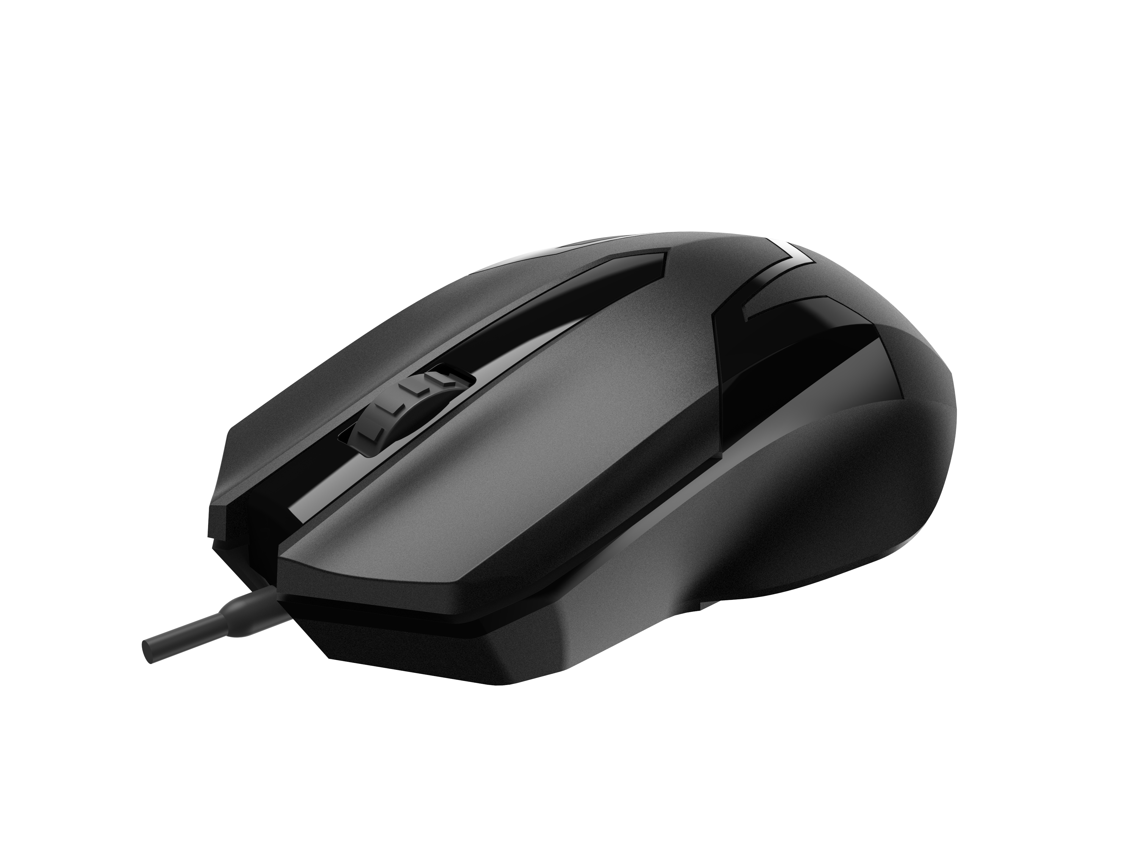 Ergonomic Portable Wired Mouse Fixed DPI Anti Slip Injection Foot Comfortable Grip Daily Use Computer Office Mice