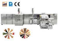 La chaîne de production automatique de cornet de crème glacée a roulé Sugar Cone Machine