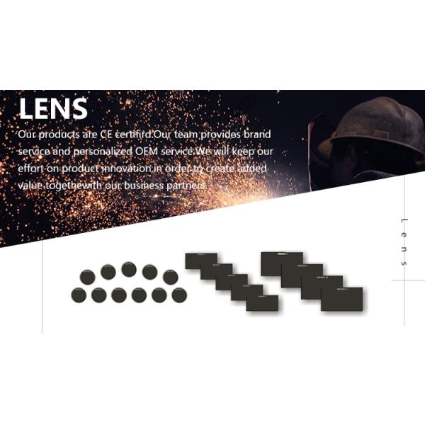 Protective Round Welding Black  3mm PPE Safety Goggles Glasses