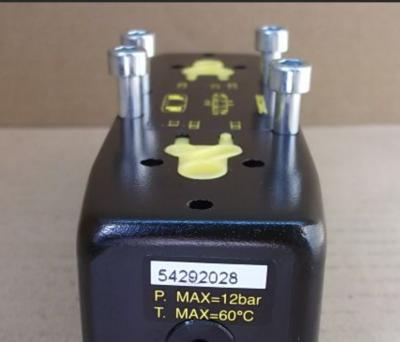 54292028 EMERSON ASCO Spool Valve Series 542 ISO 2 Iron Solenoid Air Operated Multifunction Iron