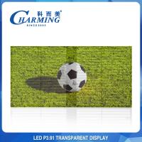 Filme de painel LED transparente 256x64 16 bits prático multiuso