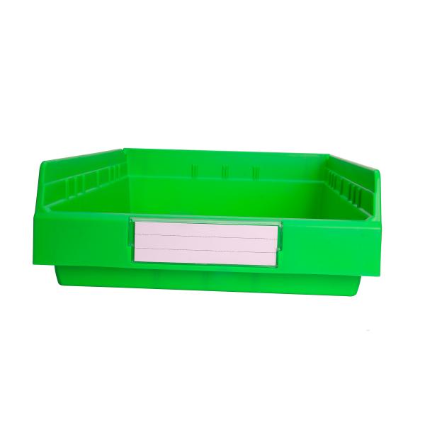 PP Bin Crate Durable Small Parts Storage Solution for Eco-Friendly Office and Workshop
