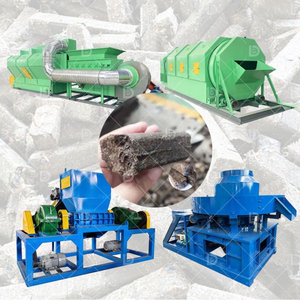 Fabric Cardboard Rdf Briquette Press Machine RDF Briquette Machine Custom