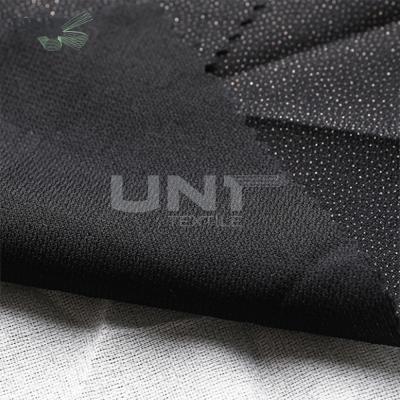 Shrinkage≤1% Polyester garment Interlining Fabric With Fusible Temperature 130-150C