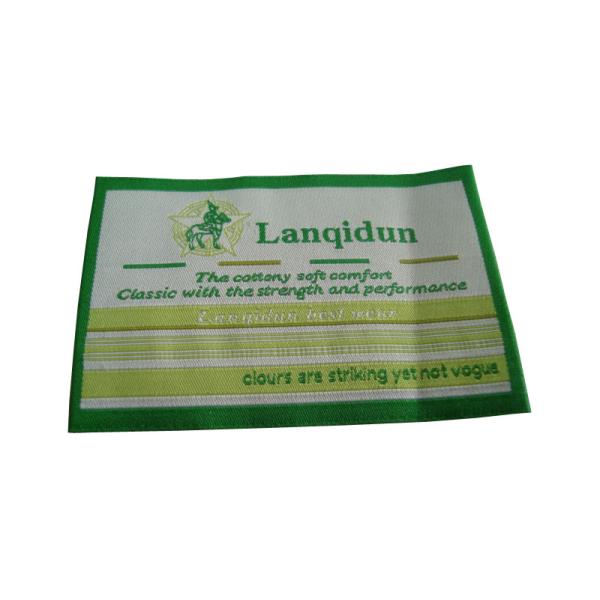 Бирки кромки заказа изготовленные на заказ сплетенные прямо отрезали сплетенную цену ярлыков продукта ярлыков лоскутного одеяла