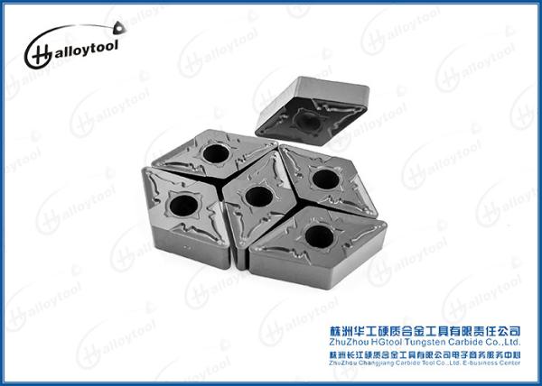 Inserções indexable do carboneto de tungstênio do CNC DNMG150608 para ferramentas de gerencio