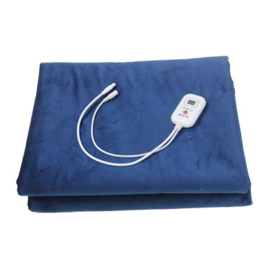 Soft Flannel Graphene Coating Electric Blanket with Temperature Control and Customizable Size and Color for Personalized