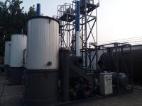 Caldeira de óleo térmico vertical de biomassa a mão estável segura e confiável