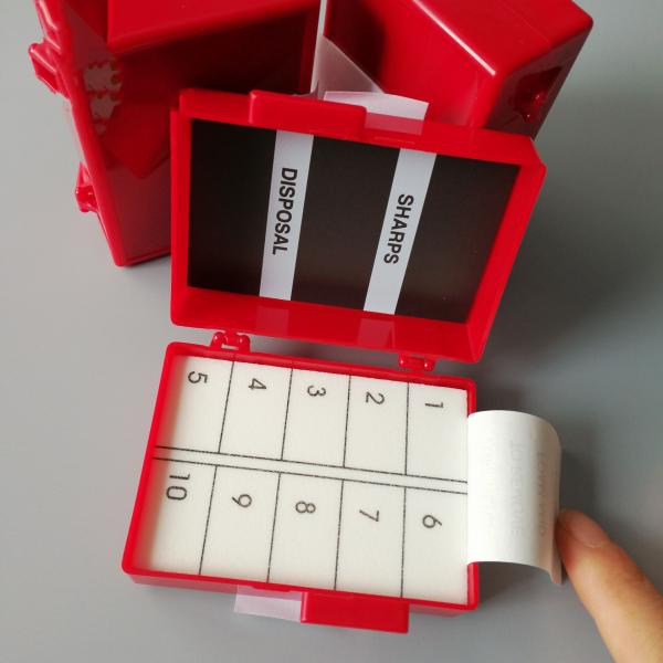 外科使用磁気医学のカウンターの針箱の二重側面