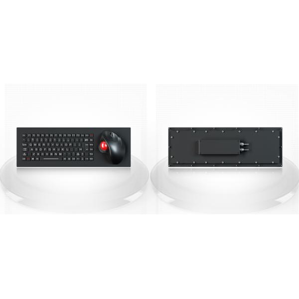 IP65 EMC клавиатура IEC60945 Морская клавиатура USB 2.0 Интерфейс с трекболом