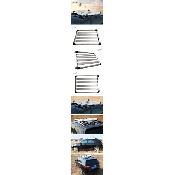 Single - Layer Steel Basket Cargo Carrier , F001 Luggage Custom Roof Basket Roof Mount