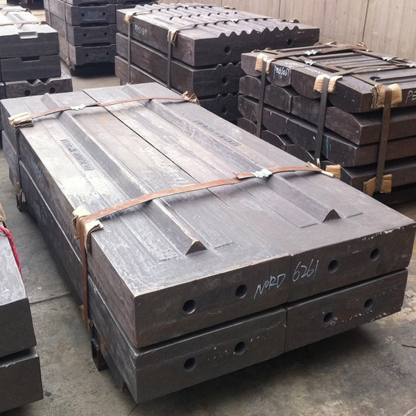 High Manganese Steel jaw Plate For Extec C12 QJ341 QJ340 Jaw Crushers