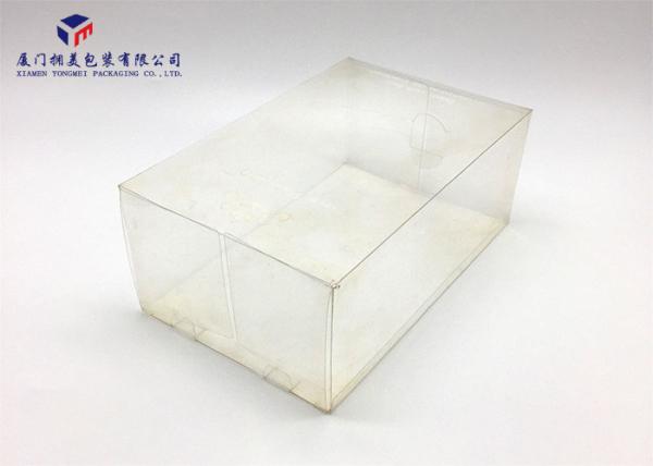 Offset Printing PET Clear Plastic Box Packaging 400 Micron For Bath Gift Set