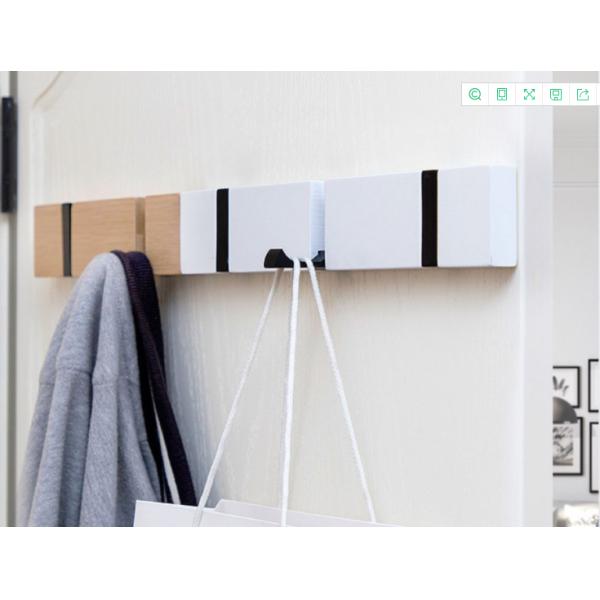 Wall Mounted Coat Rack Bamboo Wall Coat Rack Hooks Coat Hat Hanger Hooks Over Door Bathroom Hook Hanger