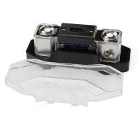 Mini calibre 4 Inline da base 0 do suporte do fusível da American National Standard ANL de AFS para o bloco audio do fusível do estéreo do carro