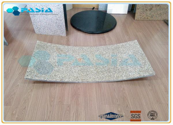 Light Weight Curved Honeycomb Stone Panels Ultra Thin Granite Panels