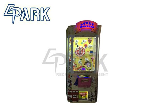 Coin Operated Lucky Number Random Win Rate Crane Claw Machine / Crane Toy Vending Machine
