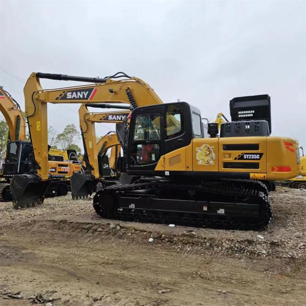 Sany Sy235c Подержанная строительная машина кавальщик 23t экскаватор
