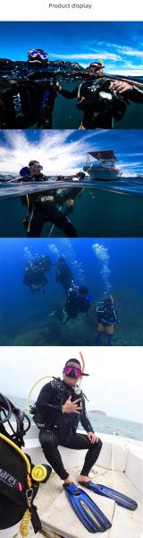 BCD de buceo con 4 anillos D y opciones de color negro en tamaños XXS-XXXL Confiado por los buceadores de todo el mundo