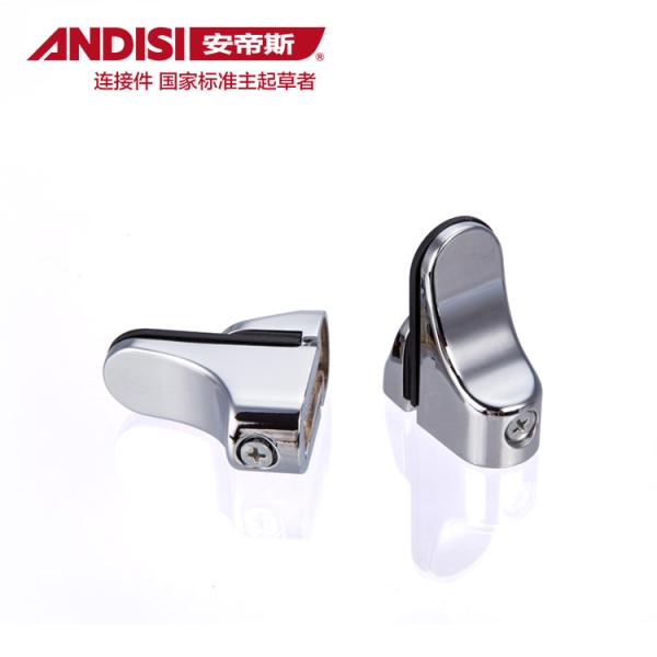Modern Furniture Hardware Glass Shelf Bracket with Adjustable Glass to Glass Support