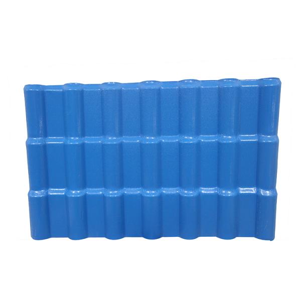 ASA Tejas de resina sintética doble estilo romano colores personalizados