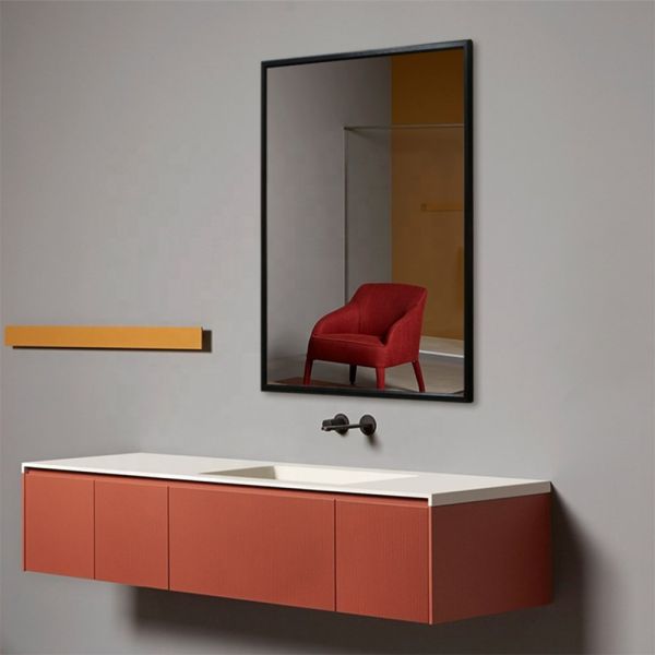 Custom Large Metal Frame Bathroom Mirror 60*80cm 70*90cm 75*100cm 80*130cm