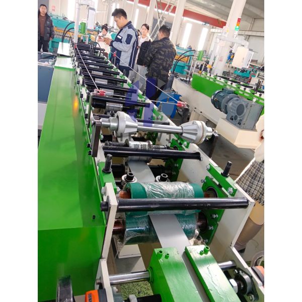 0.35mm-0.5mm Thickness Fence Roll Forming Machine With 25 M/Min Rolling Speed 12 KW