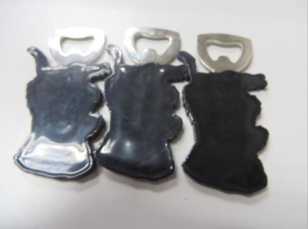 Cute 3D Cartoon Character Shape Soft PVC Fridge Manget Bottle Opener for Club Beer Promotion