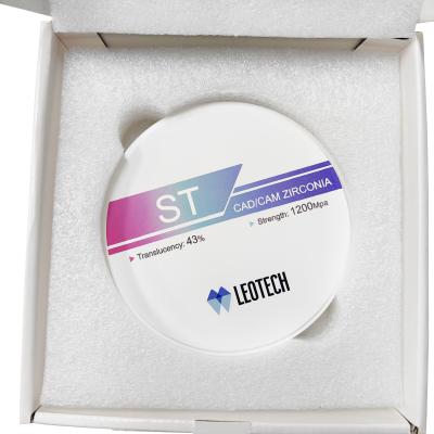 Class II Instrument ST Zirconia 25 Crowns / Block for Dental
