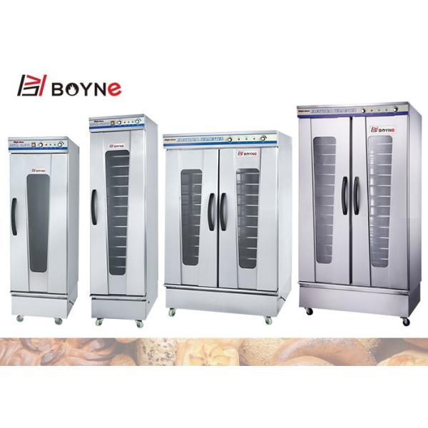 Коробка заквашивания подносов двойной двери 24 нержавеющей стали для магазина пекарни