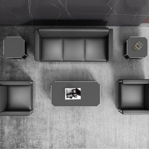 Минималистская роскошная офисная мебель Офисный диван Модель тренда Коммерческая офисная мебель Коммерческий диван