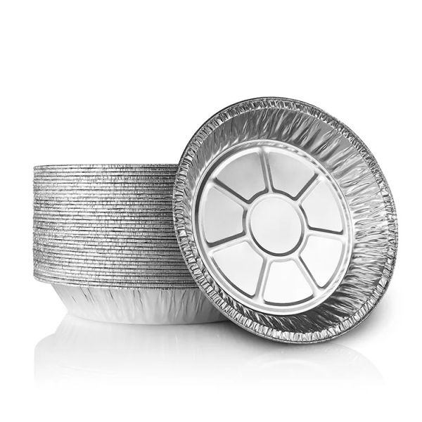 Moule à tarte en papier d'aluminium