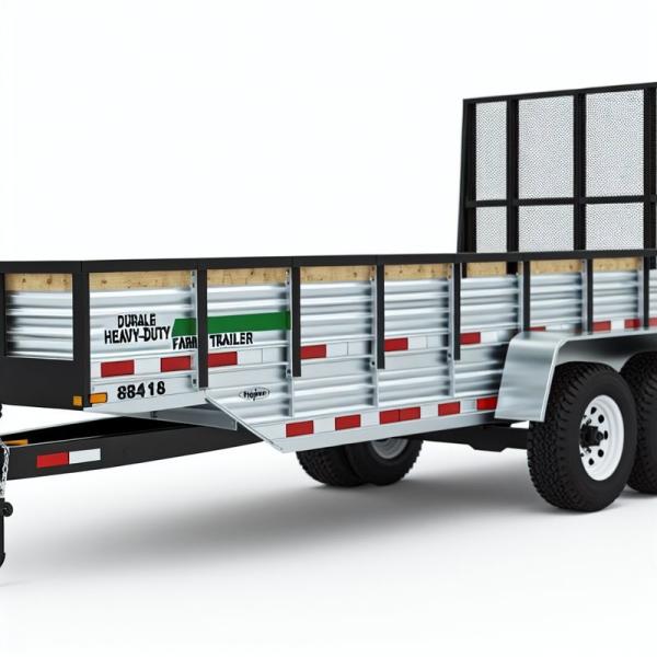 Transportation 7C Agricultural Farm Trailers for Ranchers Suspension Half-Suspension Self-Discharging and Non-Self-Discharging Models