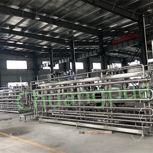 Ultra High Temperature UHT Sterilizer For Fruit Paste Jam Production